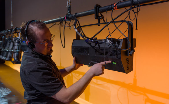 Stage technicians rental in Event support services category